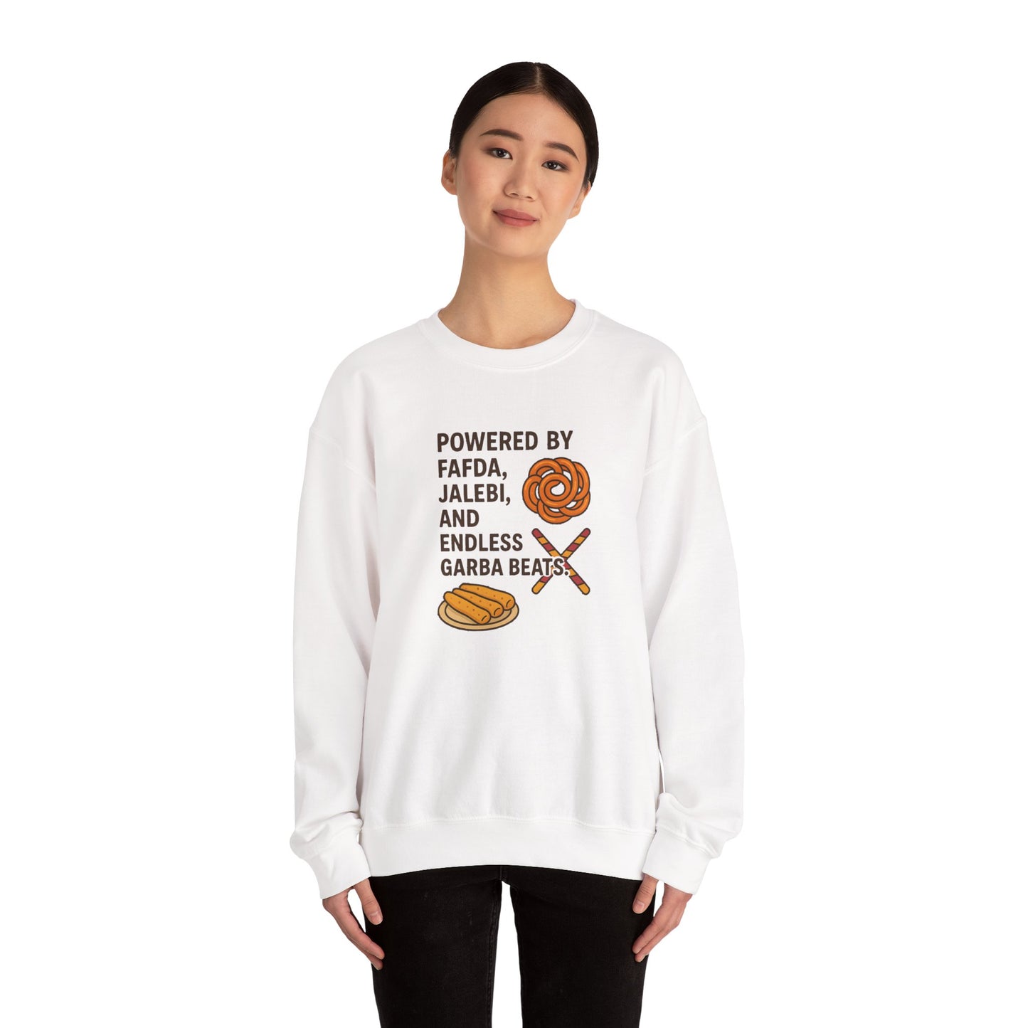Festive Crewneck Sweatshirt for Food Lovers