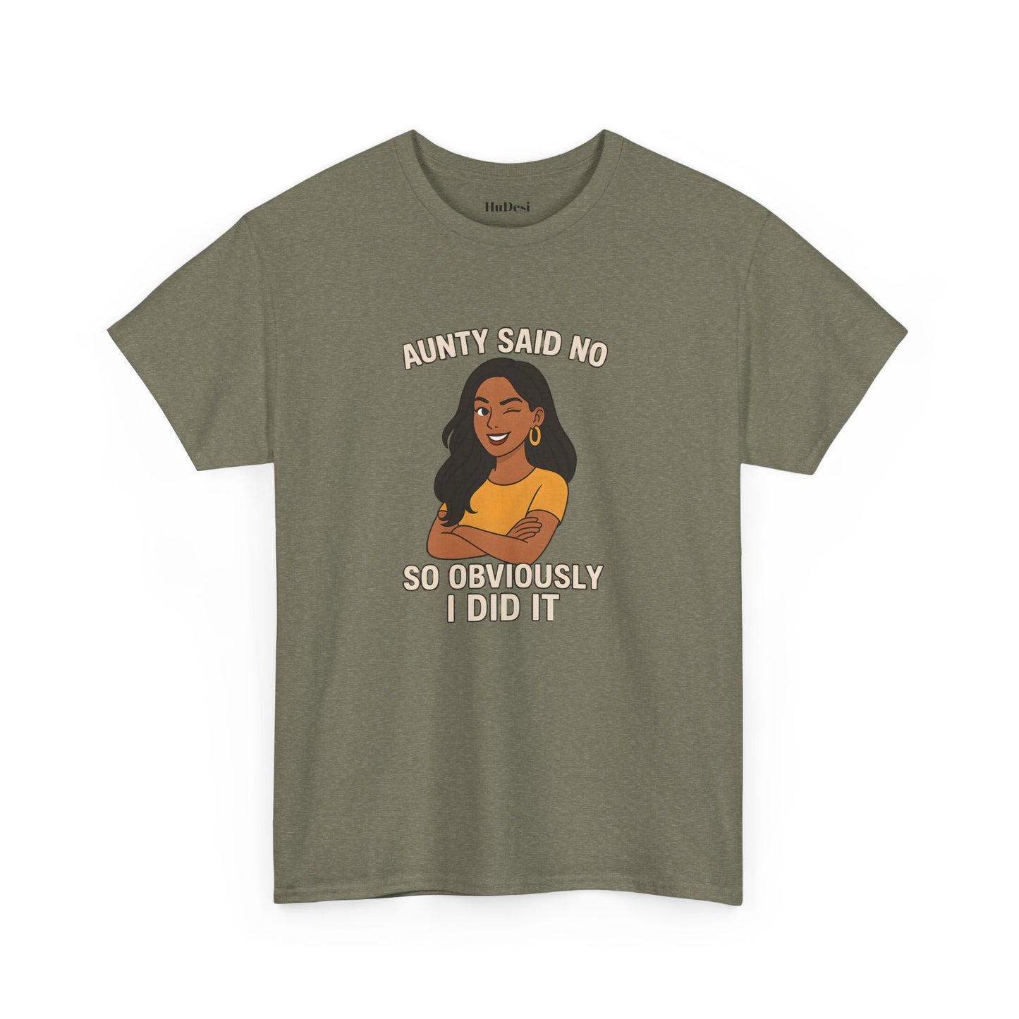 Fun Defying Aunties Tee - Aunty Said No