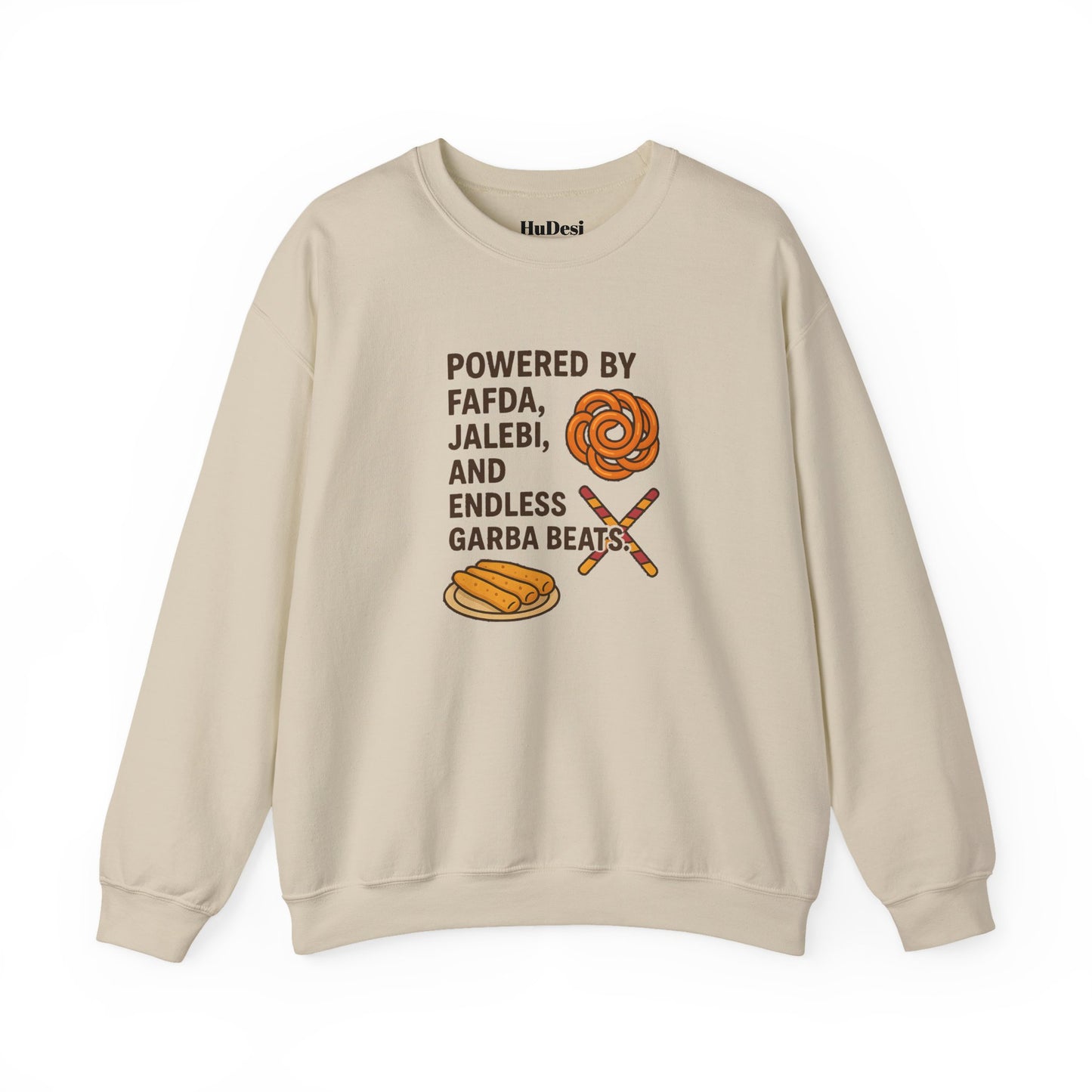 Festive Crewneck Sweatshirt for Food Lovers
