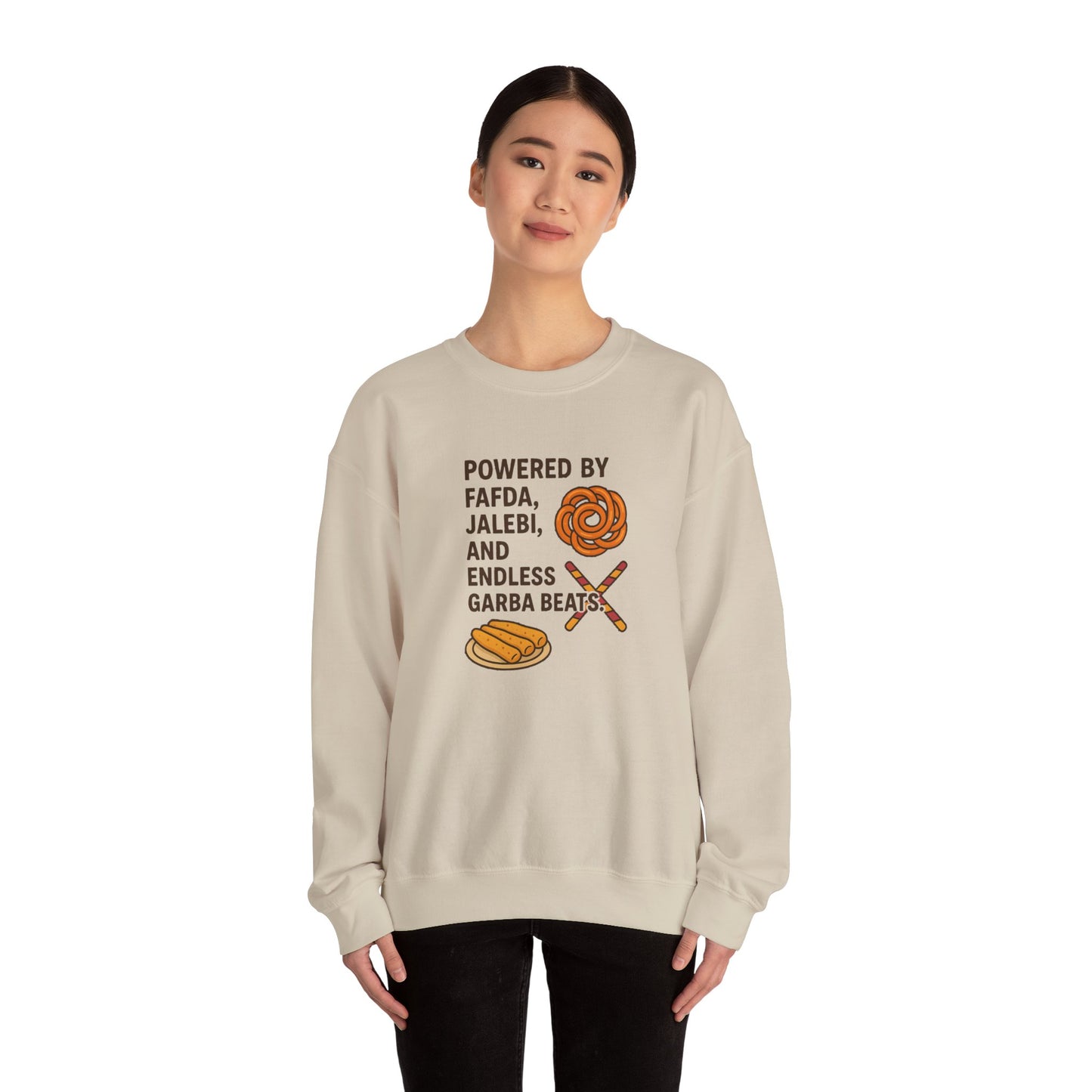 Festive Crewneck Sweatshirt for Food Lovers