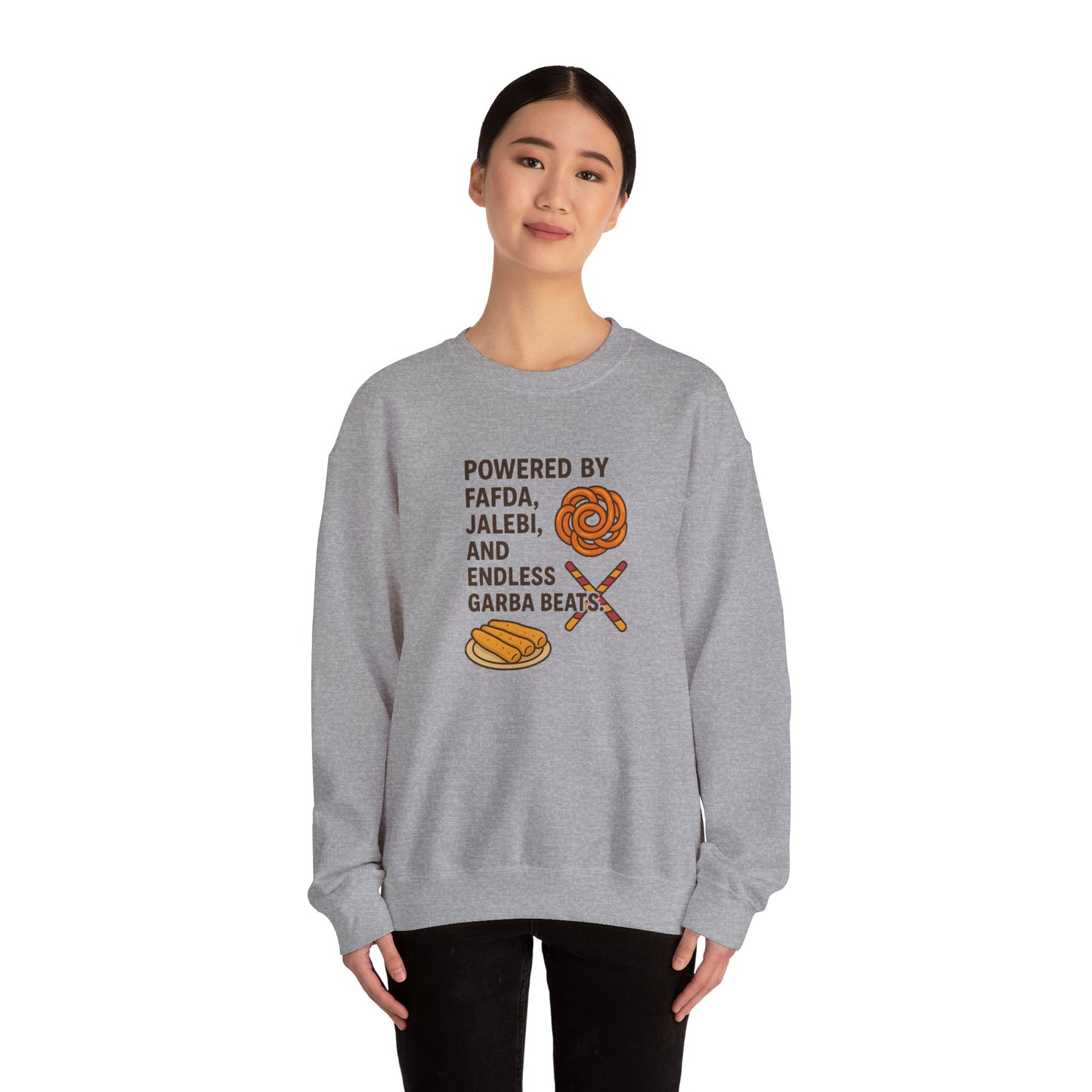 Festive Crewneck Sweatshirt for Food Lovers
