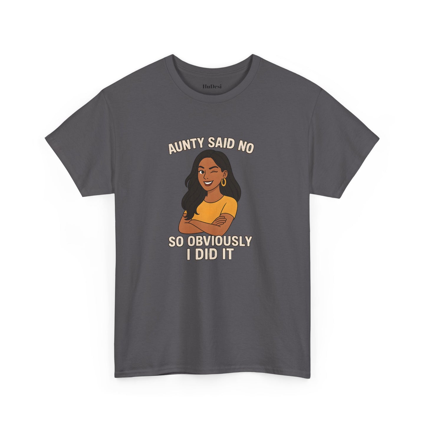 Fun Defying Aunties Tee - Aunty Said No
